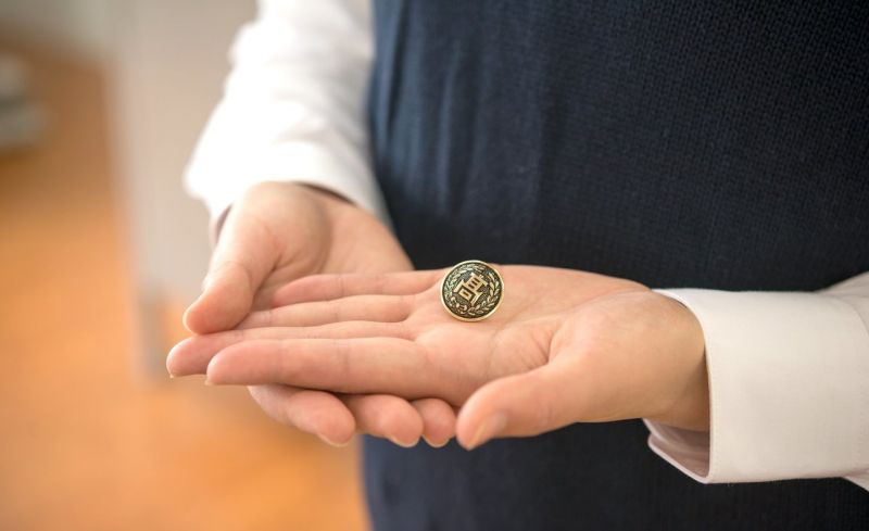 dai ni botan nút áo thứ 2